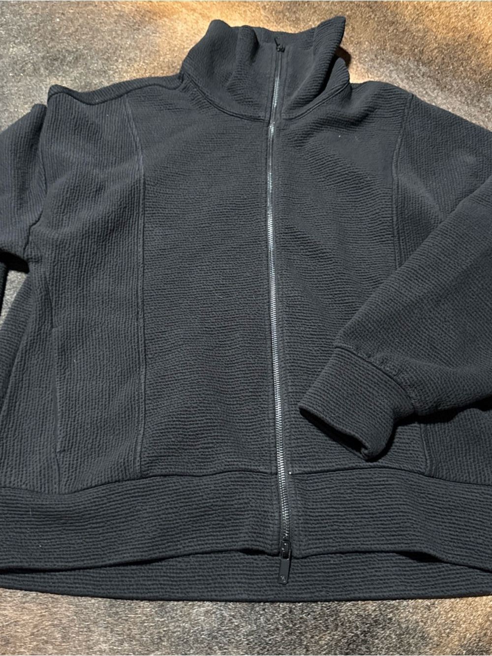 CALIA Women's Elevate Full Zip Jacket Black Womens size Large Excellent